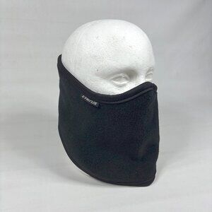 Serius Black Fleece Face Mask Neck Cover Winter Cold Weather Work Wear Mens L/XL